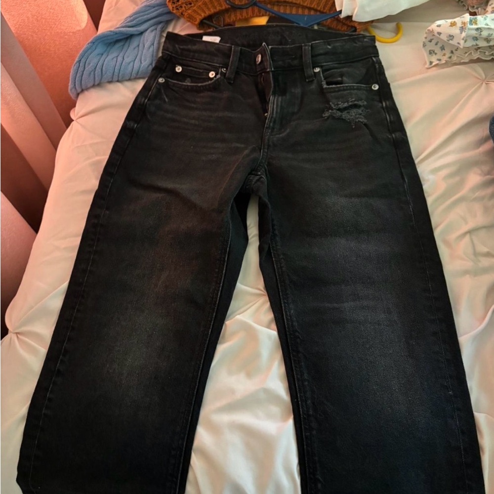 American Eagle Outfitters Womens Dark Wash Jeans
